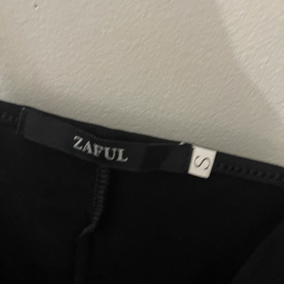 Black bodysuit with spaghetti straps - Picture 2 of 4